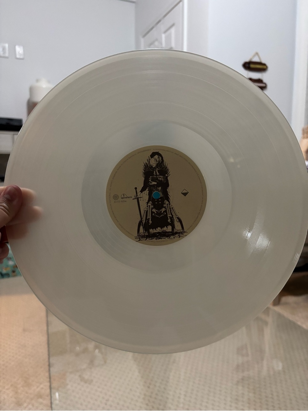 Glow in the dark limited run Sleep Token vinyl